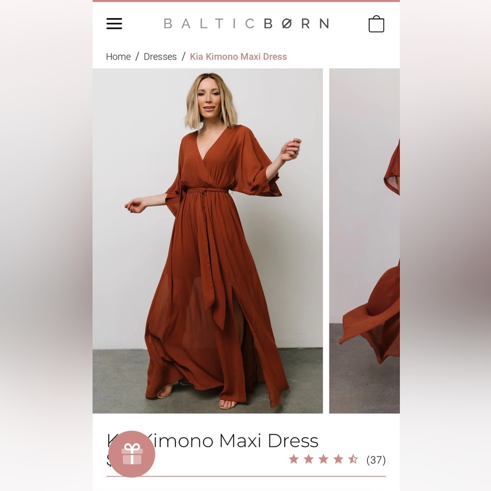 Baltic Born Kimono Maxi Dress